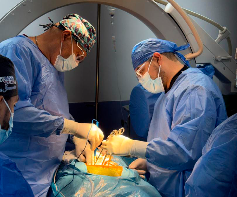 Cirugía ALIF  Fusión Intersomática Lumbar Anterior